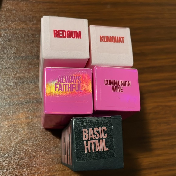 Jeffree Star Velvet Trap lipstick 5 piece bundle Nwbox - Picture 4 of 4